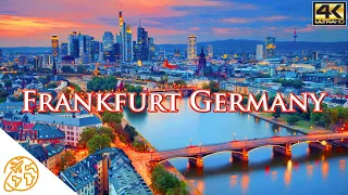 Frankfurt 4k Walk Germany City Walking Tour