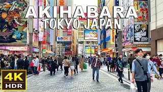 [4K HDR] Akihabara Walking Tour | Tokyo, Japan | 2023