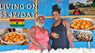 A Day In The Life Of A Typical Ghanaian Market Woman | Ghanaian food and Culture| Life in Ghana