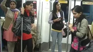 What happens in Delhi metro ladies compartment..