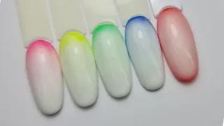 QUICK & EASY Nail Art - New Ombre Style, step by step, tutorial 💅