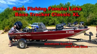 Bass Fishing Panuke Lake, NS - Day 1 - Bass Tracker Classic XL