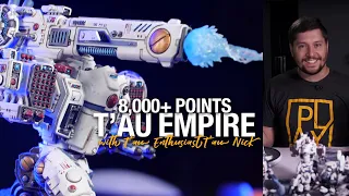 8000 Points of Tau! Just who are the Tau? A Greater Good army showcase of Nick's Tau.