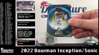 2022 Bowman Inception & Topps Chrome Sonic -- Random Teams