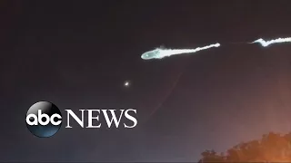 SpaceX rocket launch sparks reports of strange light