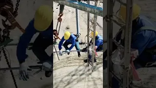 How to do the clipping on suspension tower, complete video of 132kV line.