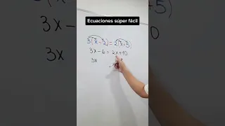 ECUACIONES SÚPER FÁCIL