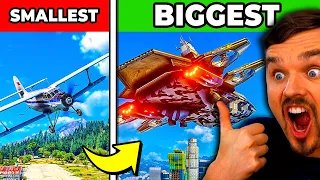 Upgrading smallest to BIGGEST plane in GTA 5!