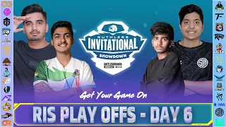 [HINDI] RUTHLESS INVITATIONAL SHOWDOWN| PLAY-OFFS| DAY 6| Ft. #GODL #SOUL #TX #XO #SG #TSM #OR #BGMI