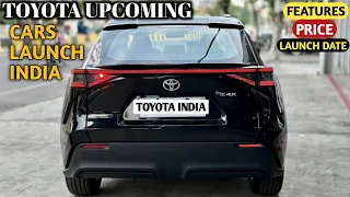 10 Upcoming Toyota Cars In India 🇮🇳 | Launch Date | Hybrid Option | Upcoming Cars 2024