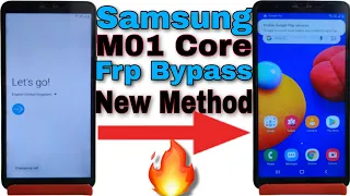 Samsung M01 Core Frp Bypass New Method By Unique Software Solution