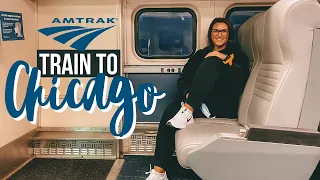Taking the AMTRAK TRAIN from Ann Arbor to CHICAGO | Amtrak Wolverine Coach Class | Train to Chicago