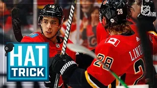 Johnny Gaudreau collects hat trick in first career six-point game