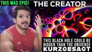 This Black Hole Could be Bigger Than The Universe (Kurzgesagt) CG Reaction