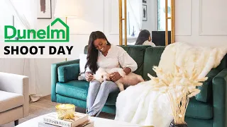 DUNELM CAME TO MY HOUSE! BTS SHOOT & FLAT TOUR | Jade Vanriel