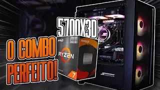 O Melhor PC Gamer para o Ryzen 7 5700X3D! 🚀💻