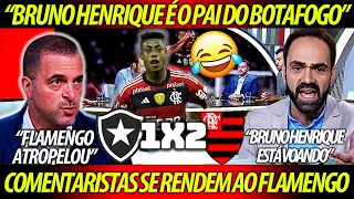 COMENTARISTAS RASGAM ELOGIOS ao BRUNO HENRIQUE do FLAMENGO ! "BRUNO HENRIQUE É O PAI DO BOTAFOGO !"