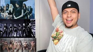 REACTING to EVERGLOW for the FIRST TIME!! (Slay, La Di Da, Dun Dun, Pirate) KPOP REACTION!