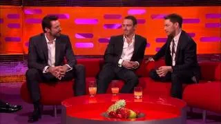 The Graham Norton Show - S15E05 - Hugh Jackman, Michael Fassbender, James McAvoy