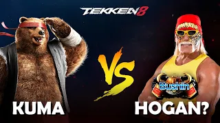 Tekken 8 | my Kuma VS Hulk Hogan? (Bushin King)