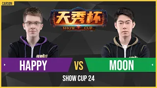 WC3 - Show Cup #24 - [UD/RDM] Happy vs. Moon [NE/RDM]