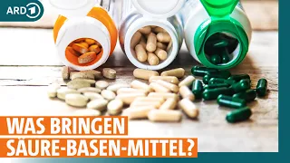 Säure-Basen-Haushalt: Was bringen Produkte gegen Übersäuerung? | ARD GESUND