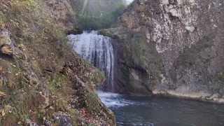 Пешком на Медовые водопады, окрестности Кисловодска (октябрь 2023 года)