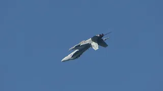 RAAF Boeing F/A-18F Super Hornet Display Saturday at Pacific Airshow Gold Coast 2023