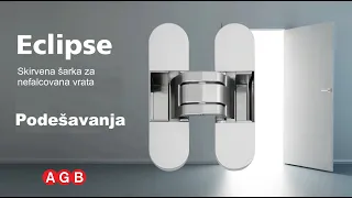 Podešavanje šarke Eclipse 2 0