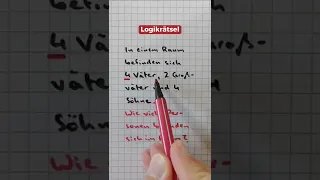 Lässt sich das mit Sicherheit sagen? 🤨 #logik #rätsel #matherätsel #iqtest #intelligenztest #gehirn