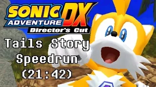 Sonic Adventure (DX) Tails Story Speedrun (21:42) (OLD)