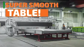 Perfectly Smooth Table Surface | The Process Behind Manufacturing a Precast Concrete Wall Panel