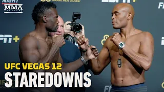 UFC Vegas 12 Weigh-In Staredowns - MMA Fighting