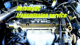 Honda Prelude automatic transmission service
