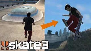 Skate 3: Hitting the MEGA PARK GLITCH Online!? (Multiplayer Spot Battles)