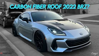 Transforming My 2022 BRZ Roof into Carbon Fiber Magic! 🌌