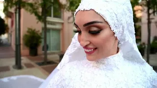 Bride 'thought she was going to die' as wedding video captures Beirut blast