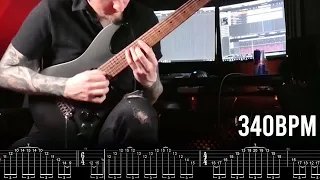 Sweep Picking: 150BPM - 360BPM (easy to INSANE!)