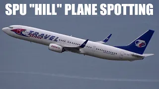 Split Airport SPU/LDSP - 10 Minutes Hill View Planespotting - Ep. 1