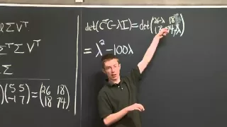 Computing the Singular Value Decomposition | MIT 18.06SC Linear Algebra, Fall 2011