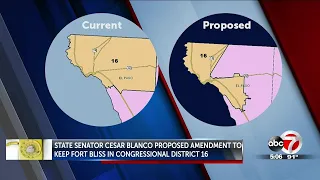 Blanco fails to halt GOP redistrict map splitting El Paso, Fort Bliss