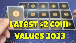 Whats it Worth? 2023 Update $2 Coin Values and Mintages