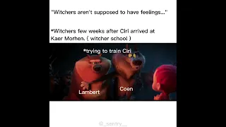 Witchers and Ciri Meme | The Witcher | 🤣 #meme