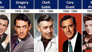 List of Most Handsome Old Hollywood Actors