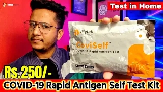 Covid-19 Test at Home | Mylab CoviSelf COVID-19 Rapid Antigen Self Test Kit on Amazon | Data Dock