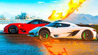 БИТВА КОРОЛЕЙ! САМЫЕ БЫСТРЫЕ МАШИНЫ FORZA HORIZON 4/5