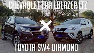 COMPARATIVO: Chevrolet Trailblazer LTZ x Toyota SW4 Diamond