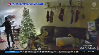 Riverside police officers save Christmas, deliver presents for burglary victims