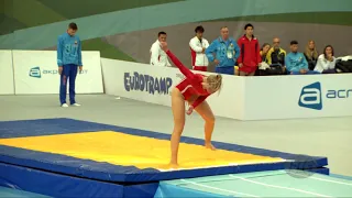 PAGAARD Ida (DEN) - 2018 Trampoline Worlds, St. Petersburg (RUS) - Qualification Tumbling R2