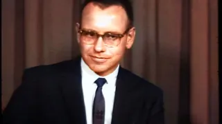 A Young Warren Buffett Speaking in 1962 (Colorized)